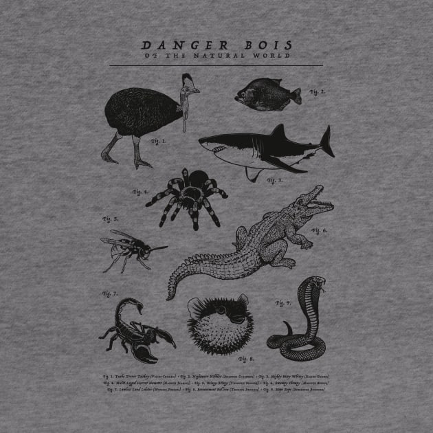 Danger Bois Of The Natural World by dumbshirts